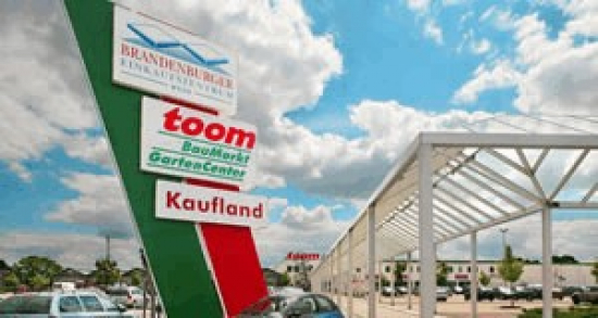 Einkaufszentrum, Typ Shopping-Center ✩ Brandenburger Einkaufszentrum Wust in Brandenburg an der Havel OT Wust