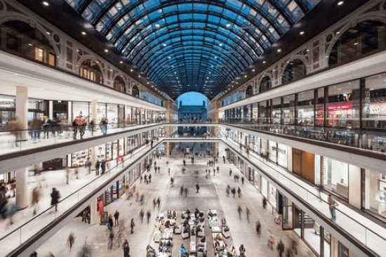 Einkaufszentrum, Typ Shopping-Center ✩ Mall of Berlin in Berlin