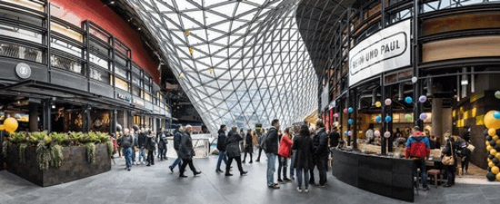 Einkaufszentrum, Typ Shopping-Center ✩ MyZeil in Frankfurt