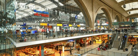 Einkaufszentrum, Typ Bahnhofscenter ✩ Promenaden Hauptbahnhof Leipzig in Leipzig