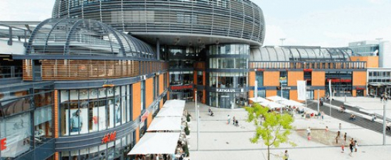 Einkaufszentrum, Typ Shopping-Center ✩ Rathaus-Galerie Leverkusen in Leverkusen