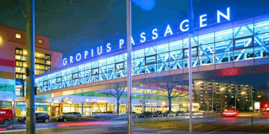 Einkaufszentrum, Typ Passage ✩ Gropius Passagen in Berlin