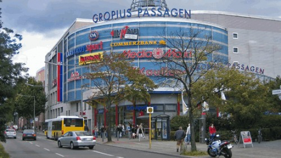 Einkaufszentrum, Typ Passage ✩ Gropius Passagen in Berlin