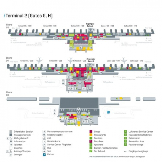 Einkaufszentrum, Typ Flughafencenter ✩ Flughafen München GmbH in München